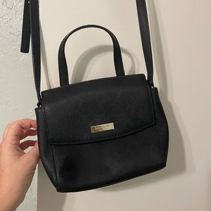 Black kate spade crossbody bag